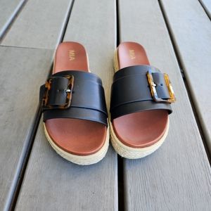 MIA Women's Slip-On Sandals, 8.5